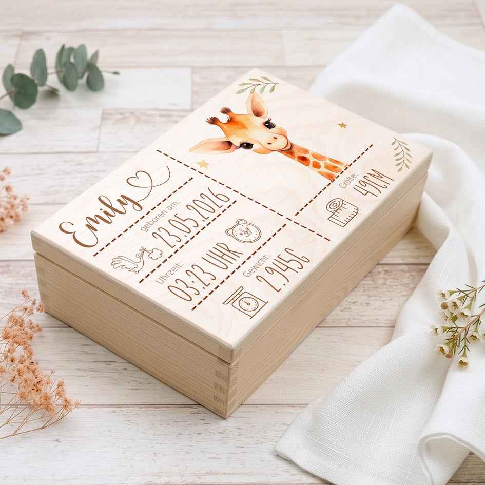 Erinnerungsbox Baby Foto