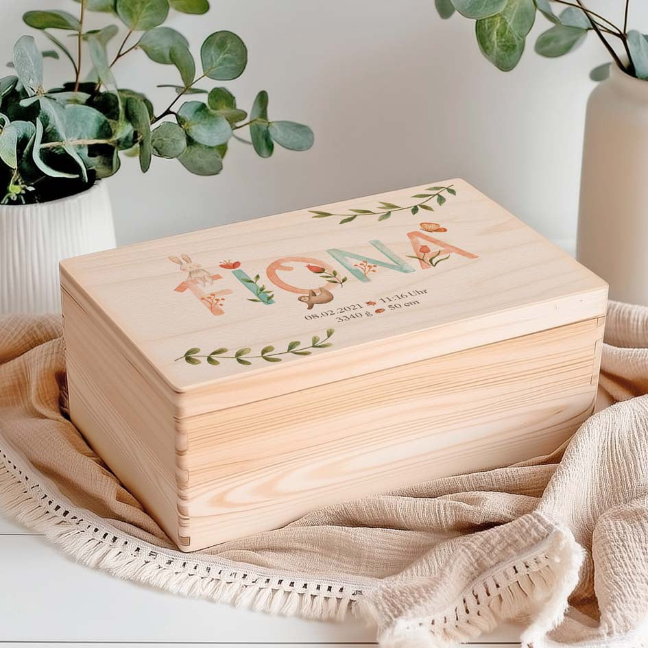 Erinnerungsbox Geschenk Babys Herzensprojekt Manufaktur