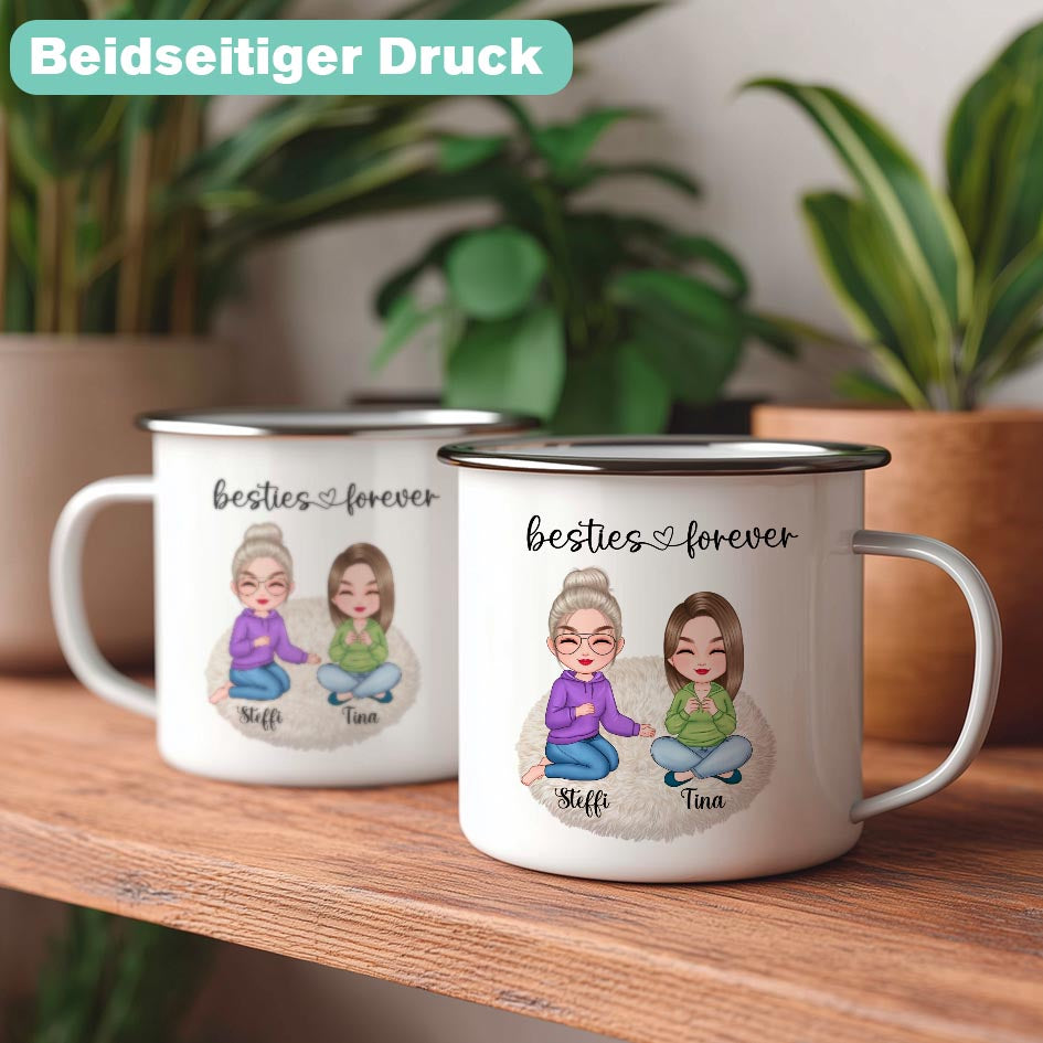 Beste Freunde Tasse merchOne
