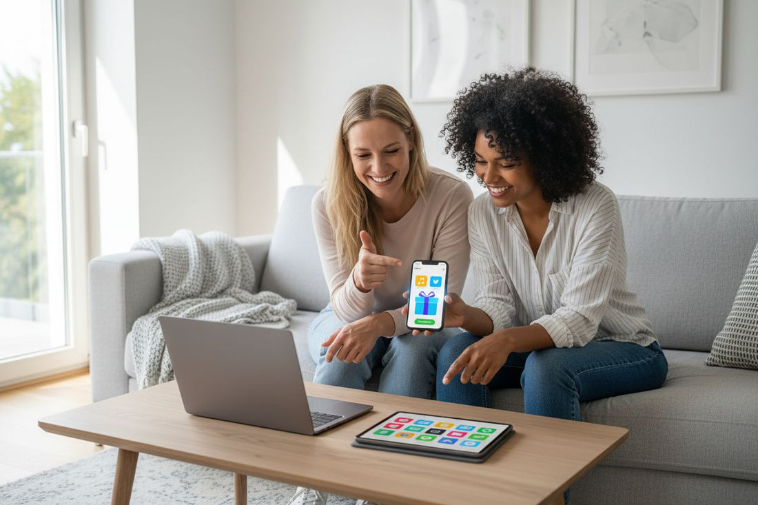 digitale Geschenke Freude Alltag