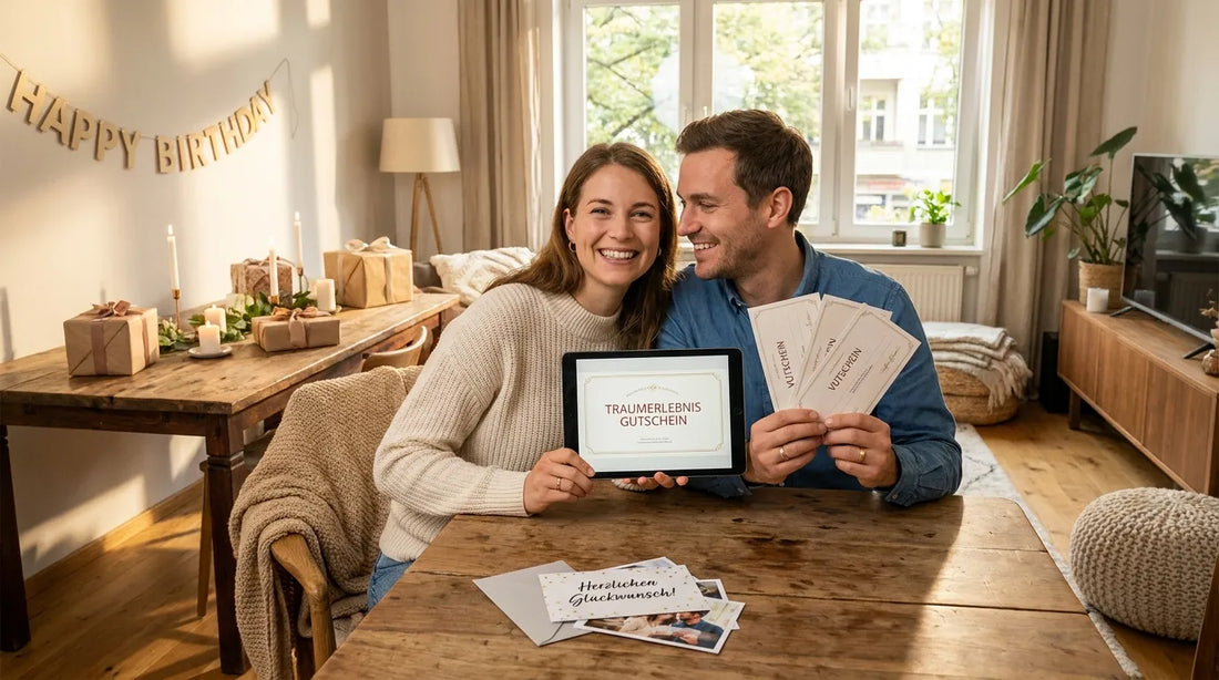 Erlebnisgeschenke für Paare: Gemeinsame Zeit schenken