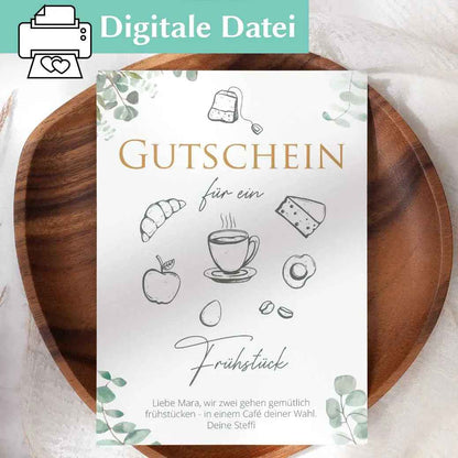 Gutschein gemeinsames Frühstück