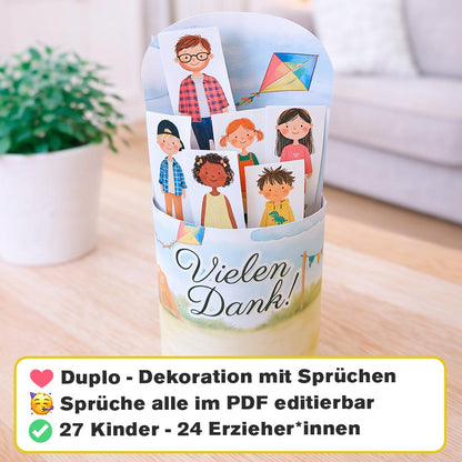 Abschiedsgeschenk für Kita Erzieher