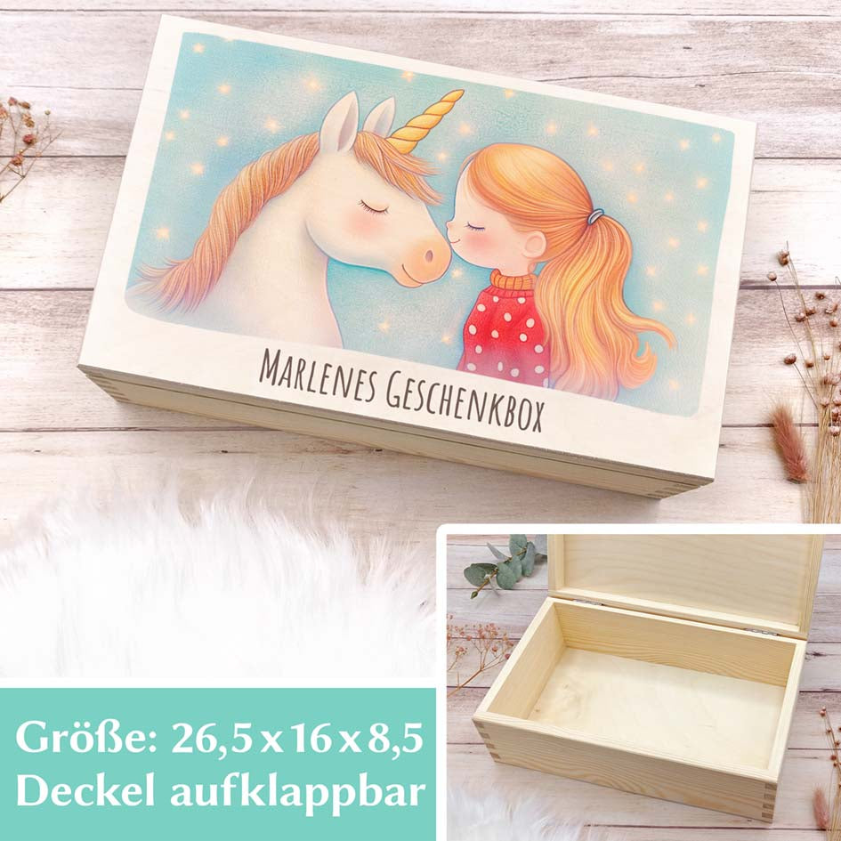 Erinnerungsbox Einhorn Herzensprojekt Manufaktur