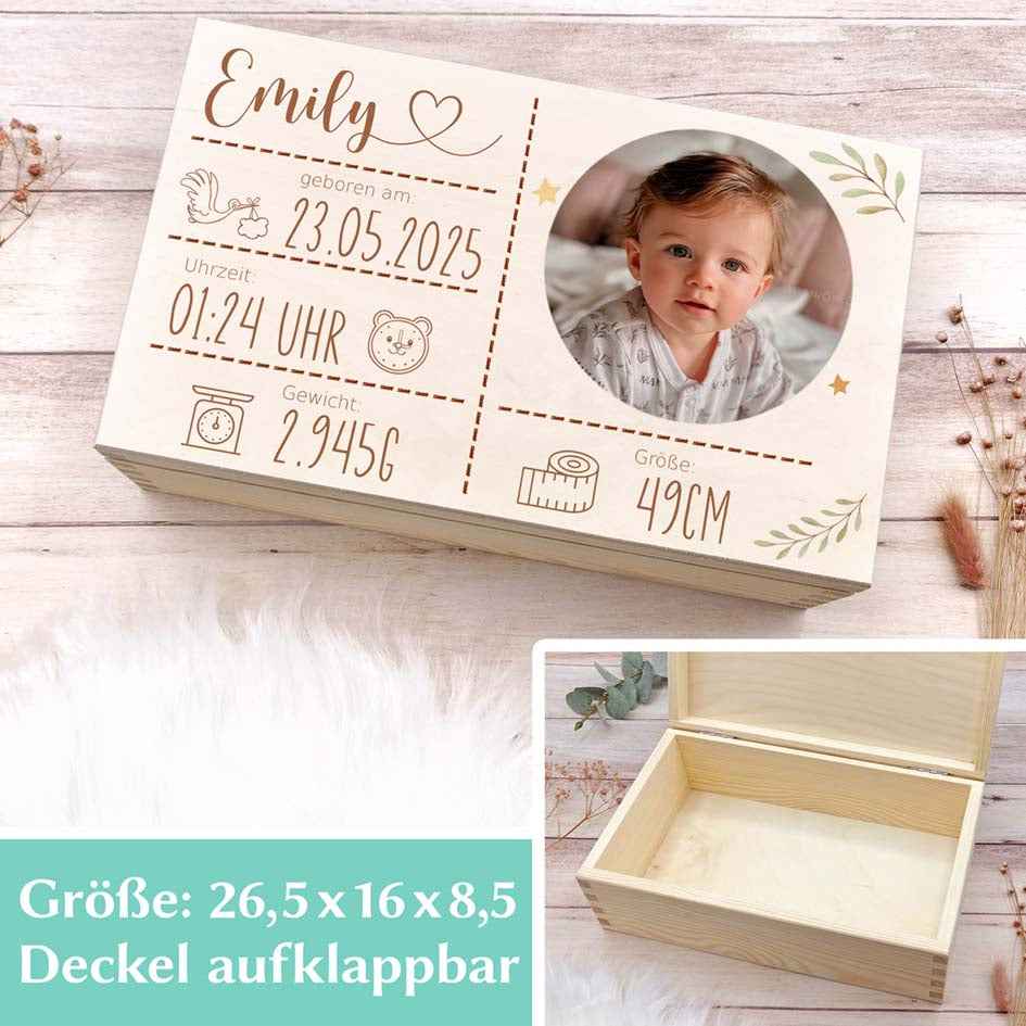 Erinnerungsbox Geburt Wald