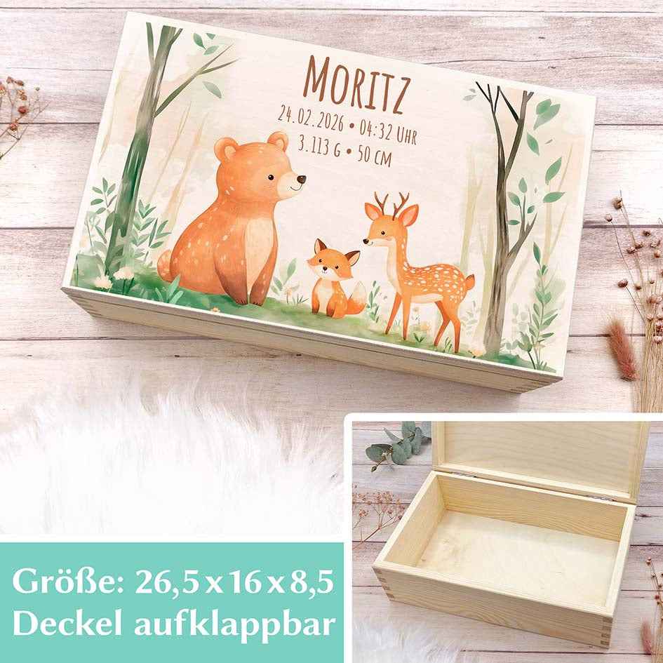 Erinnerungskiste "Tiere im Wald"