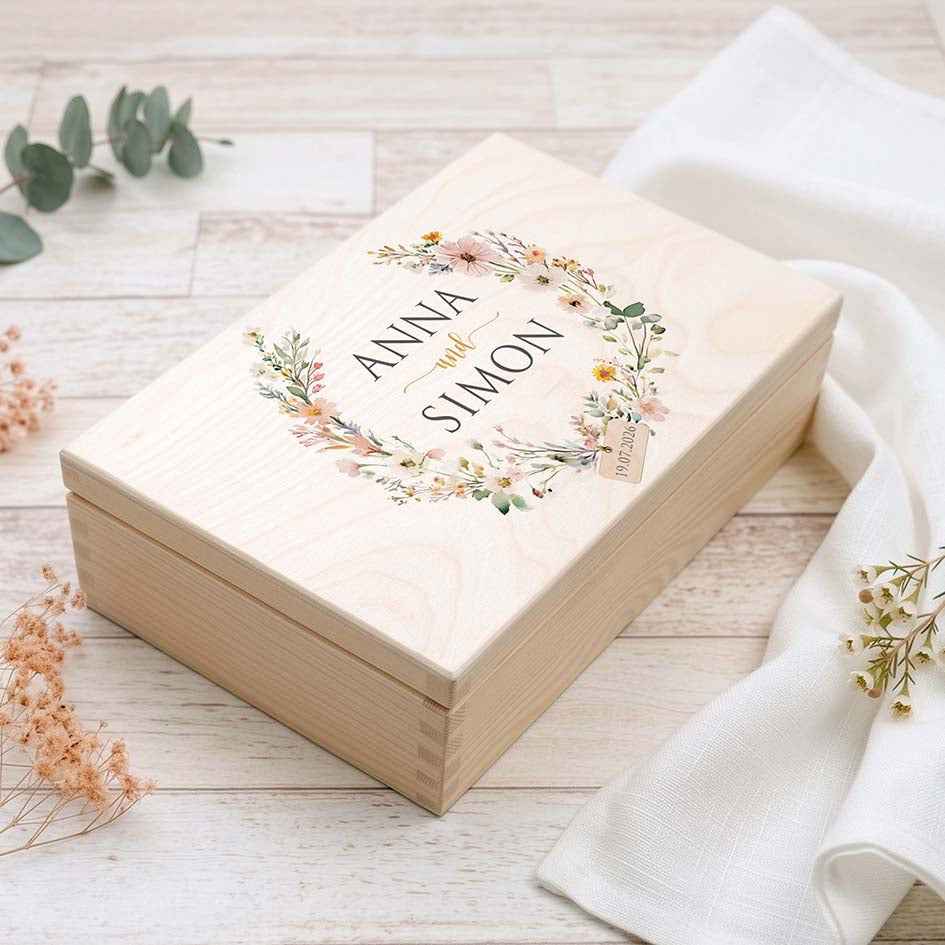 Erinnerungsbox zur Hochzeit