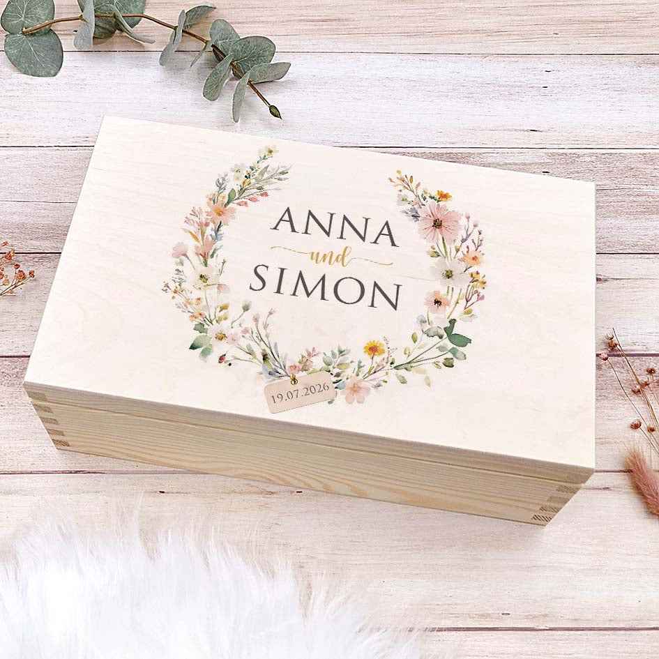 Erinnerungsbox zur Hochzeit