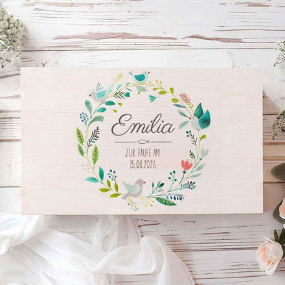 Erinnerungsbox Taufe "Arche Noah"