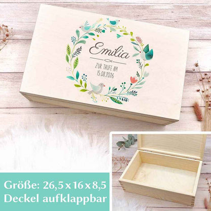 Erinnerungsbox Taufe "Arche Noah"