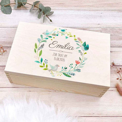 Erinnerungsbox Taufe "Arche Noah"
