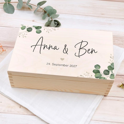 Erinnerungskiste zur Hochzeit Herzensprojekt Manufaktur