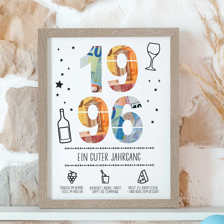 Geburtstag Jahrgang 1996 im Rahmen Herzensprojekt Manufaktur