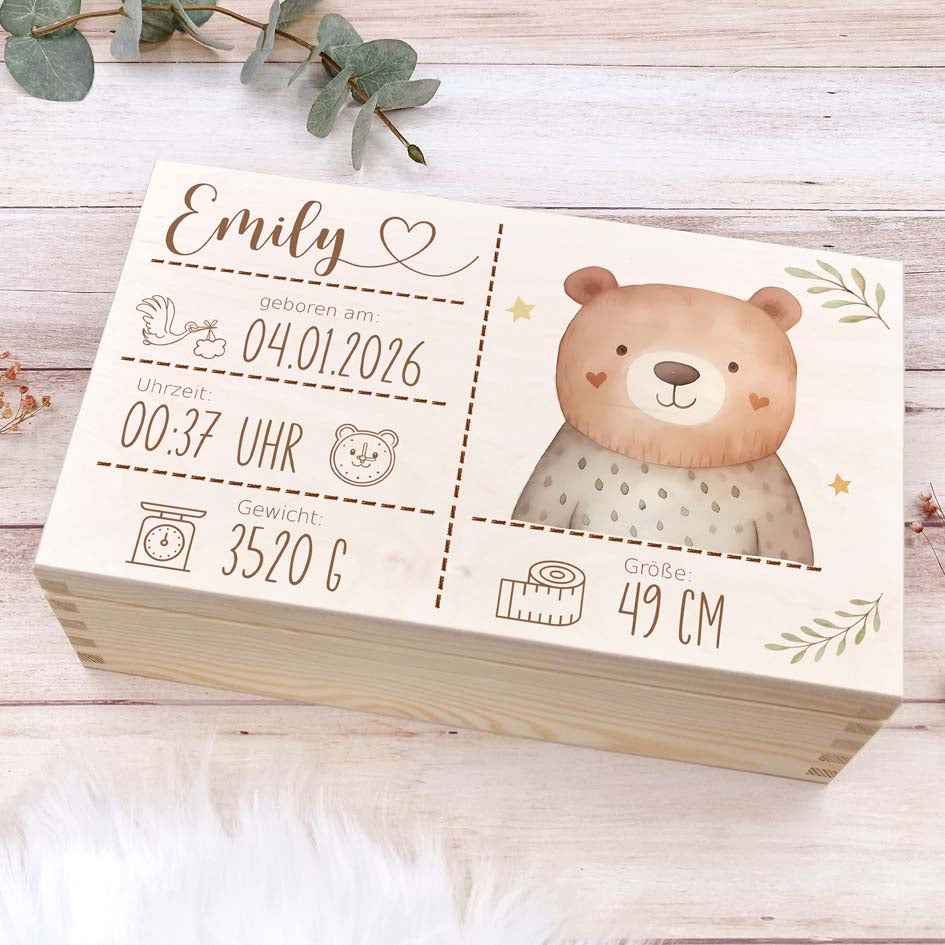 Geschenkbox Baby