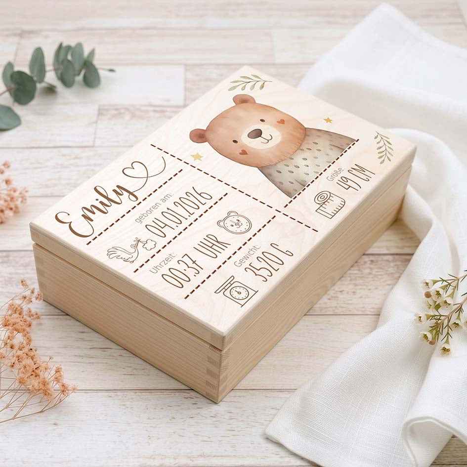 Geschenkbox Baby