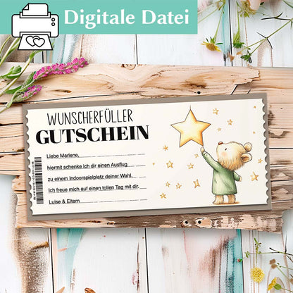 Gutschein für Kinder Herzensprojekt Manufaktur