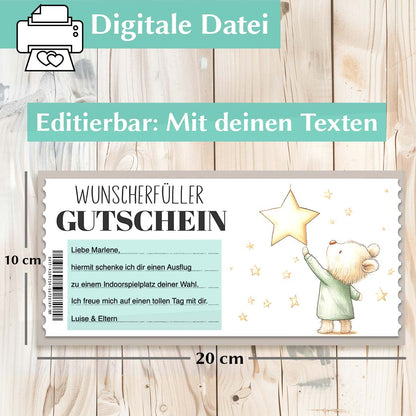 Gutschein für Kinder Herzensprojekt Manufaktur