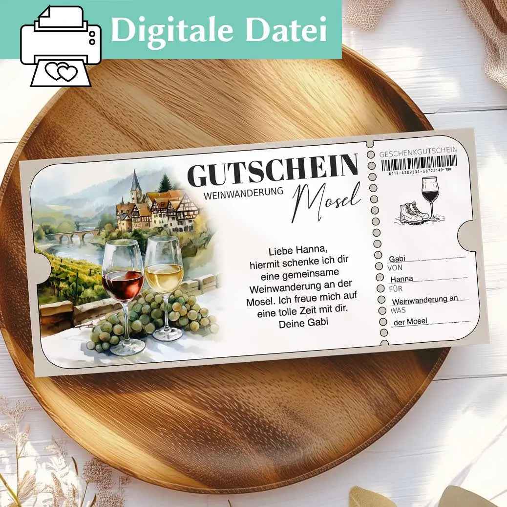 Gutschein Weinwanderung