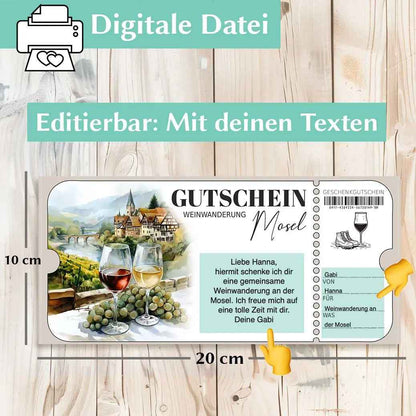 Gutschein Weinwanderung