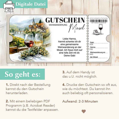Gutschein Weinwanderung