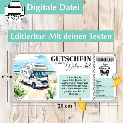 Gutschein Wohnmobil