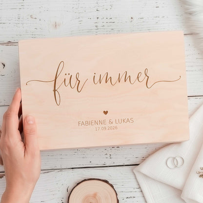 Personalisiertes Hochzeitsgeschenk Herzensprojekt Manufaktur