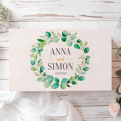 Hochzeitskiste personalisiert Herzensprojekt Manufaktur