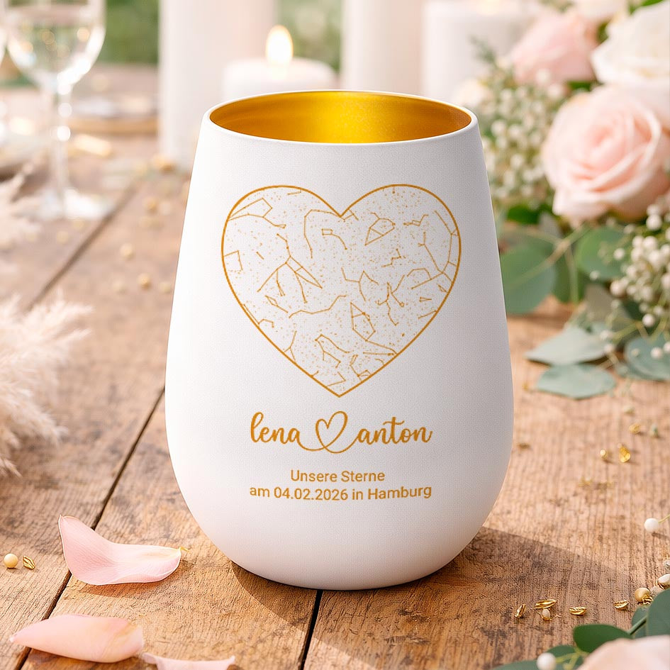 Jahrestag Geschenk Sterne Herzensprojekt Manufaktur