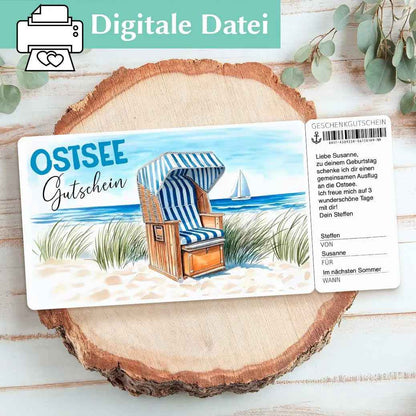 Reisegutschein Ostsee